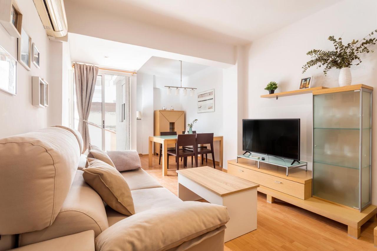 Apartament Precioso Piso Moderno: Terraza, A/C, Netflix, Wifi Walencja Zewnętrze zdjęcie
